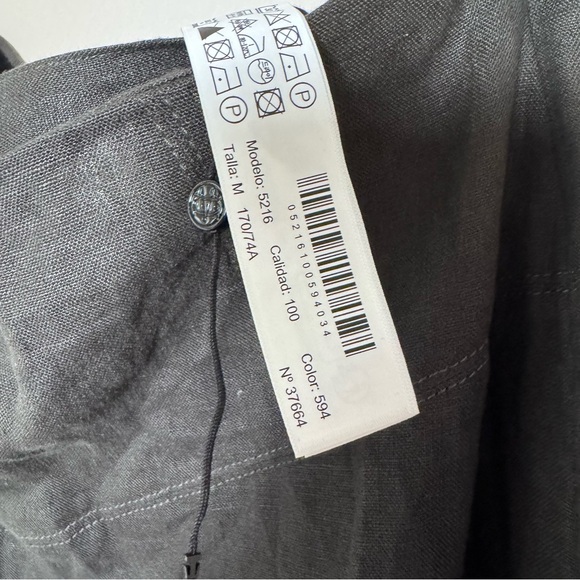 Massimo Dutti Charcoal A-Line Skirt - Picture 5 of 7